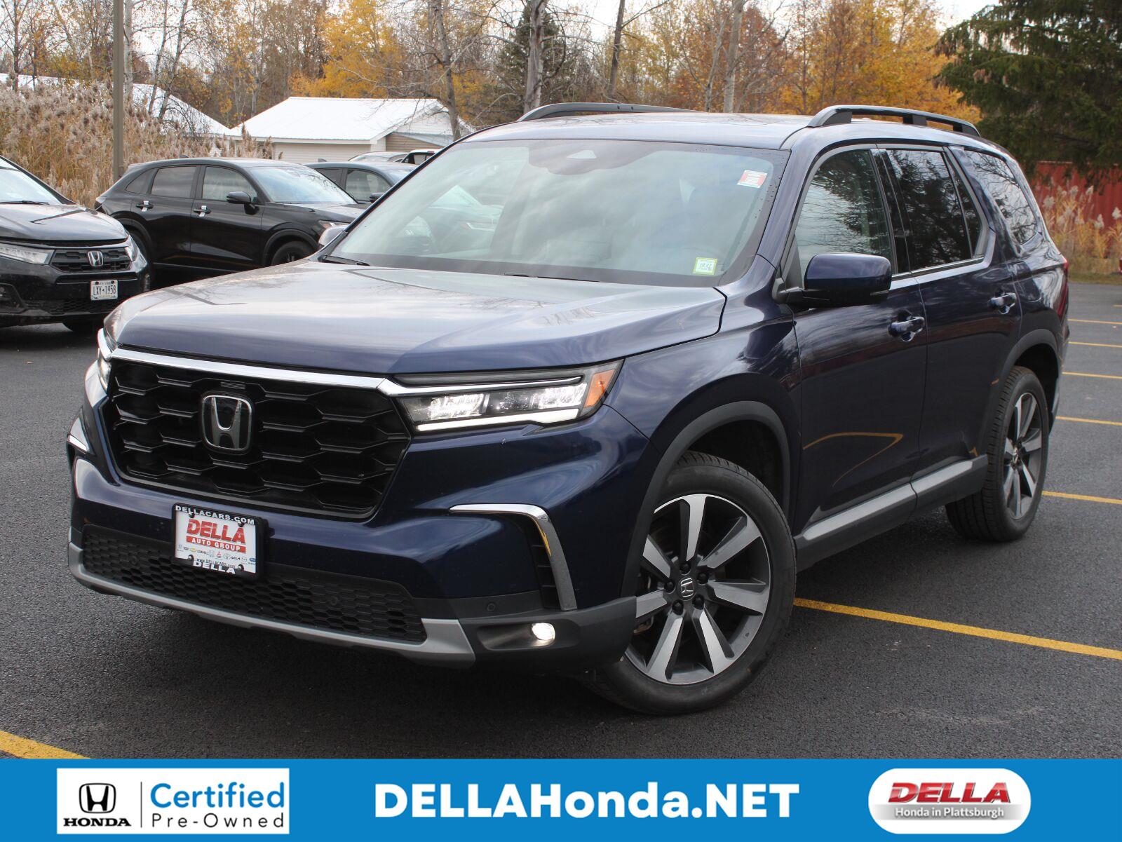 Black (Obsidian Blue Pearl) 2024 Honda Pilot SUV / Crossover All-Wheel Drive Automatic