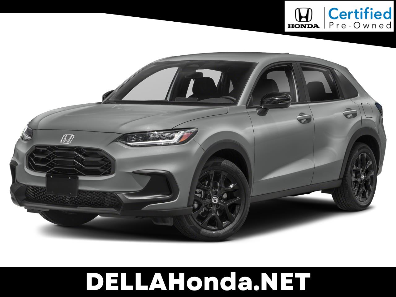 Urban Gray Pearl 2024 Honda HR-V Sport AWD SUV / Crossover All-Wheel Drive Continuously Variable Transmission