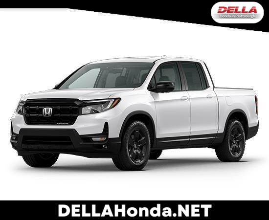 Platinum White Pearl 2026 Honda Ridgeline Black Edition AWD Pickup Truck All-Wheel Drive Automatic