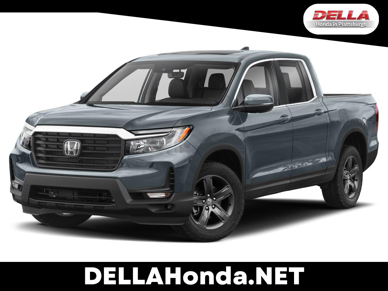 Sonic Gray Pearl 2023 Honda Ridgeline RTL AWD Pickup Truck All-Wheel Drive Automatic