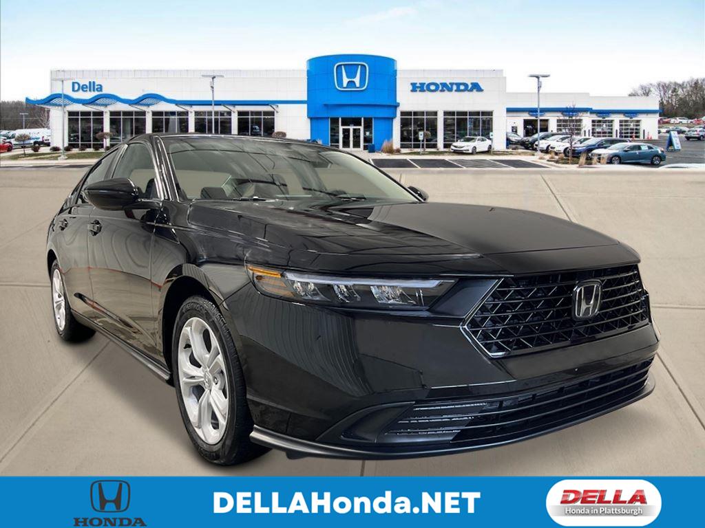 Crystal Black Pearl 2026 Honda Accord Sedan Front-Wheel Drive Continuously Variable Transmission