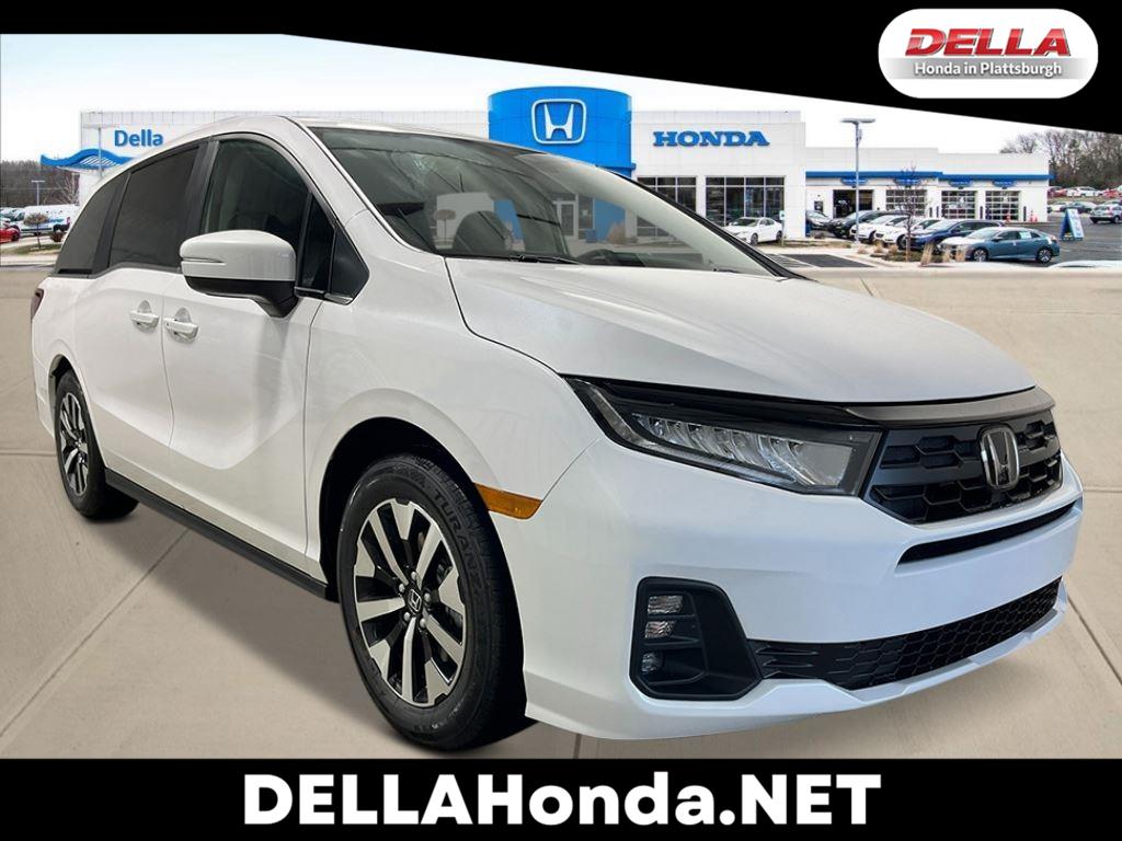 Platinum White Pearl 2026 Honda Odyssey Minivan Front-Wheel Drive Automatic