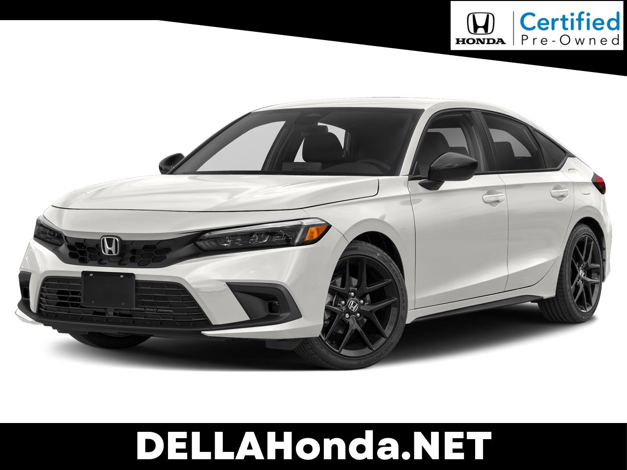 Blue 2023 Honda Civic Hatchback Hatchback Front-Wheel Drive Automatic