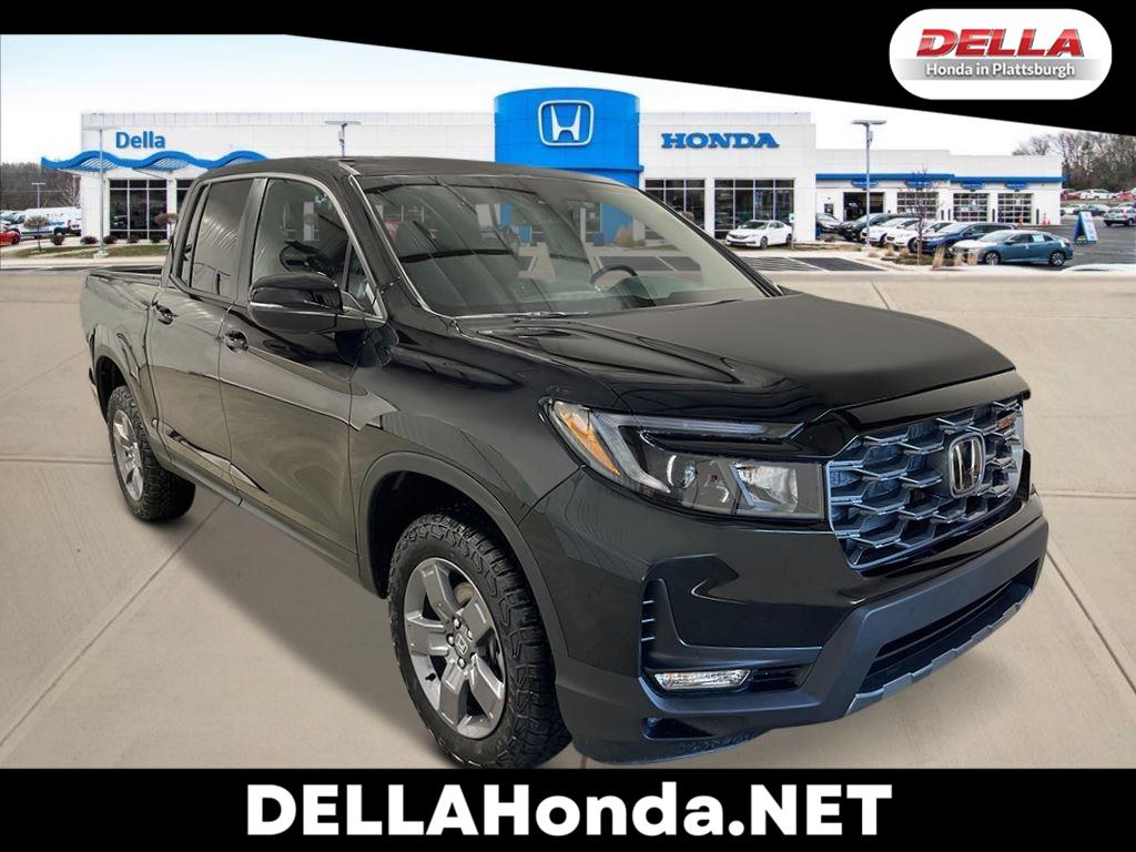 Crystal Black Pearl 2026 Honda Ridgeline Pickup Truck All-Wheel Drive Automatic