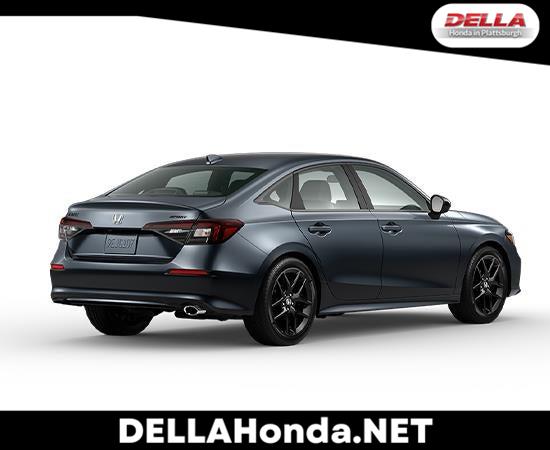 Meteorite Gray Metallic 2026 Honda Civic Sedan Front-Wheel Drive Continuously Variable Transmission