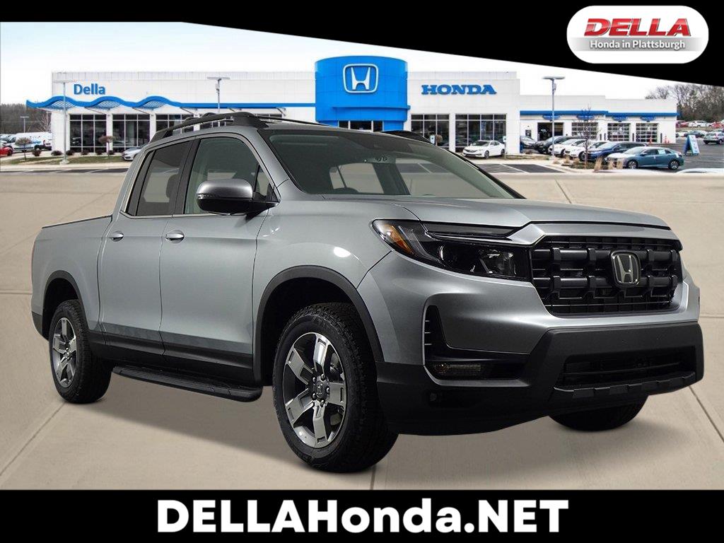 Solar Silver Metallic 2026 Honda Ridgeline Pickup Truck All-Wheel Drive Automatic