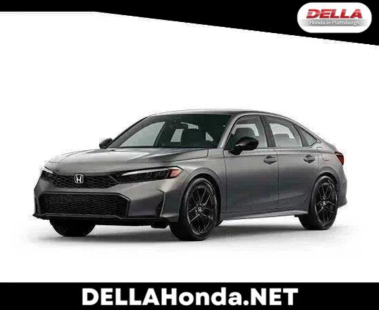 Urban Gray Pearl 2026 Honda Civic Sedan Front-Wheel Drive Continuously Variable Transmission