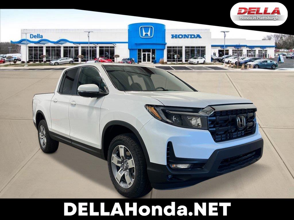 Platinum White Pearl 2026 Honda Ridgeline Pickup Truck All-Wheel Drive Automatic