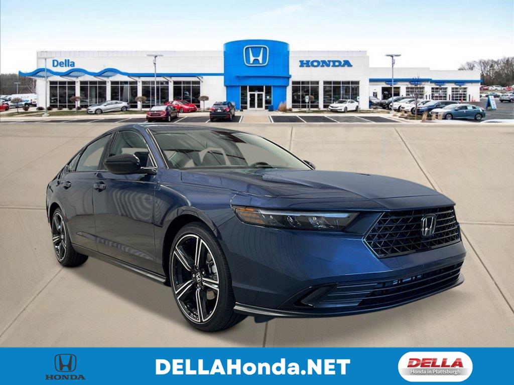 Canyon River Blue Metallic 2026 Honda Accord Sedan Front-Wheel Drive Continuously Variable Transmission