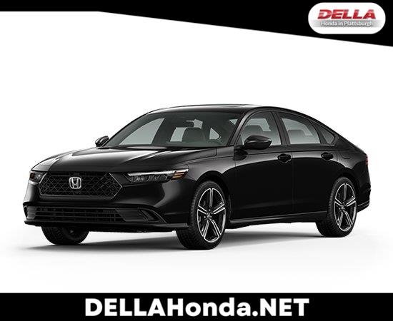 Crystal Black Pearl 2026 Honda Accord Hybrid Sedan Front-Wheel Drive Continuously Variable Transmission