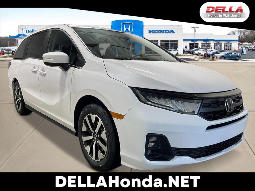 Platinum White Pearl 2026 Honda Odyssey Minivan Front-Wheel Drive Automatic