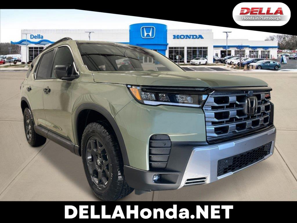 Ash Green Metallic 2026 Honda Pilot SUV / Crossover All-Wheel Drive Automatic