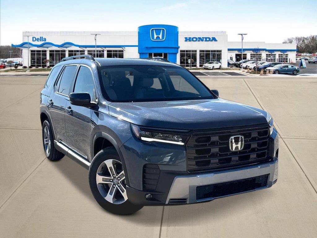 Smoke Blue Pearl 2026 Honda Pilot SUV / Crossover All-Wheel Drive Automatic