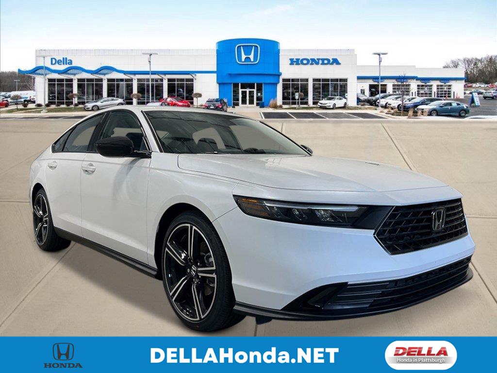 Platinum White Pearl 2026 Honda Accord Sedan Front-Wheel Drive Continuously Variable Transmission