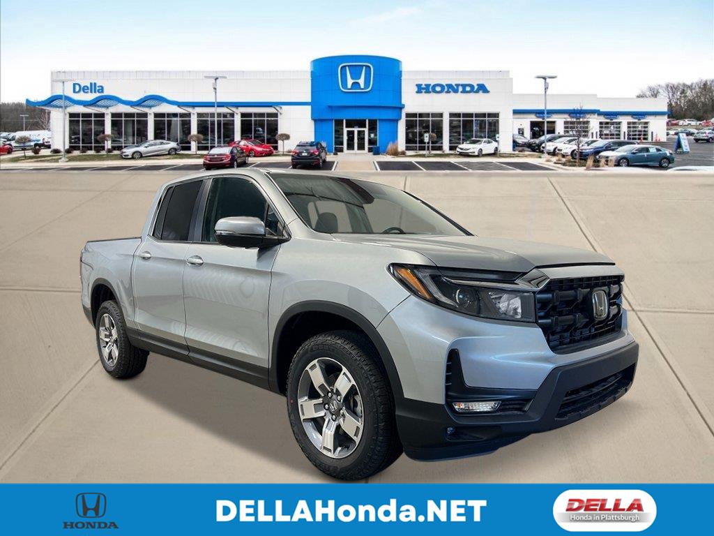 Solar Silver Metallic 2026 Honda Ridgeline Pickup Truck All-Wheel Drive Automatic