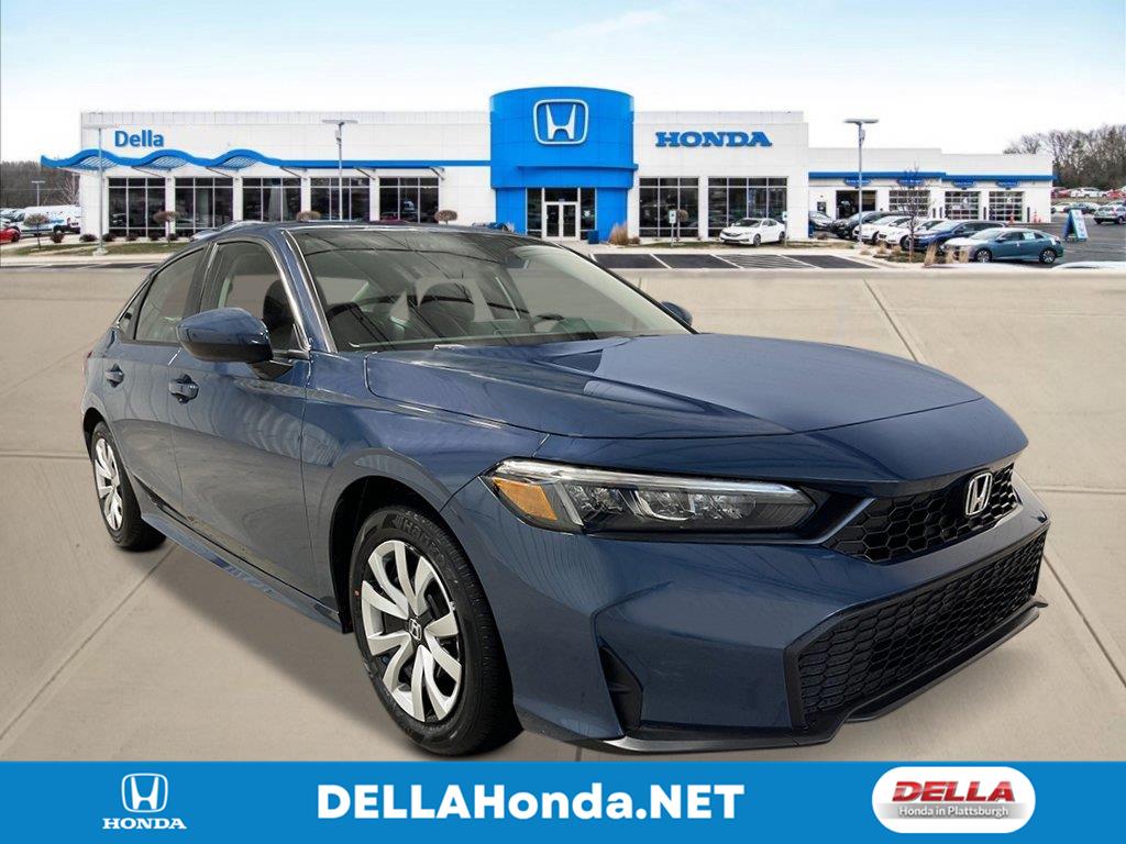 Blue Lagoon Pearl 2027 Honda Civic Sedan Front-Wheel Drive Continuously Variable Transmission
