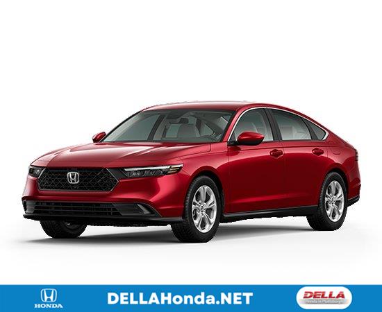 Radiant Red Metallic 2026 Honda Accord Sedan Front-Wheel Drive Continuously Variable Transmission