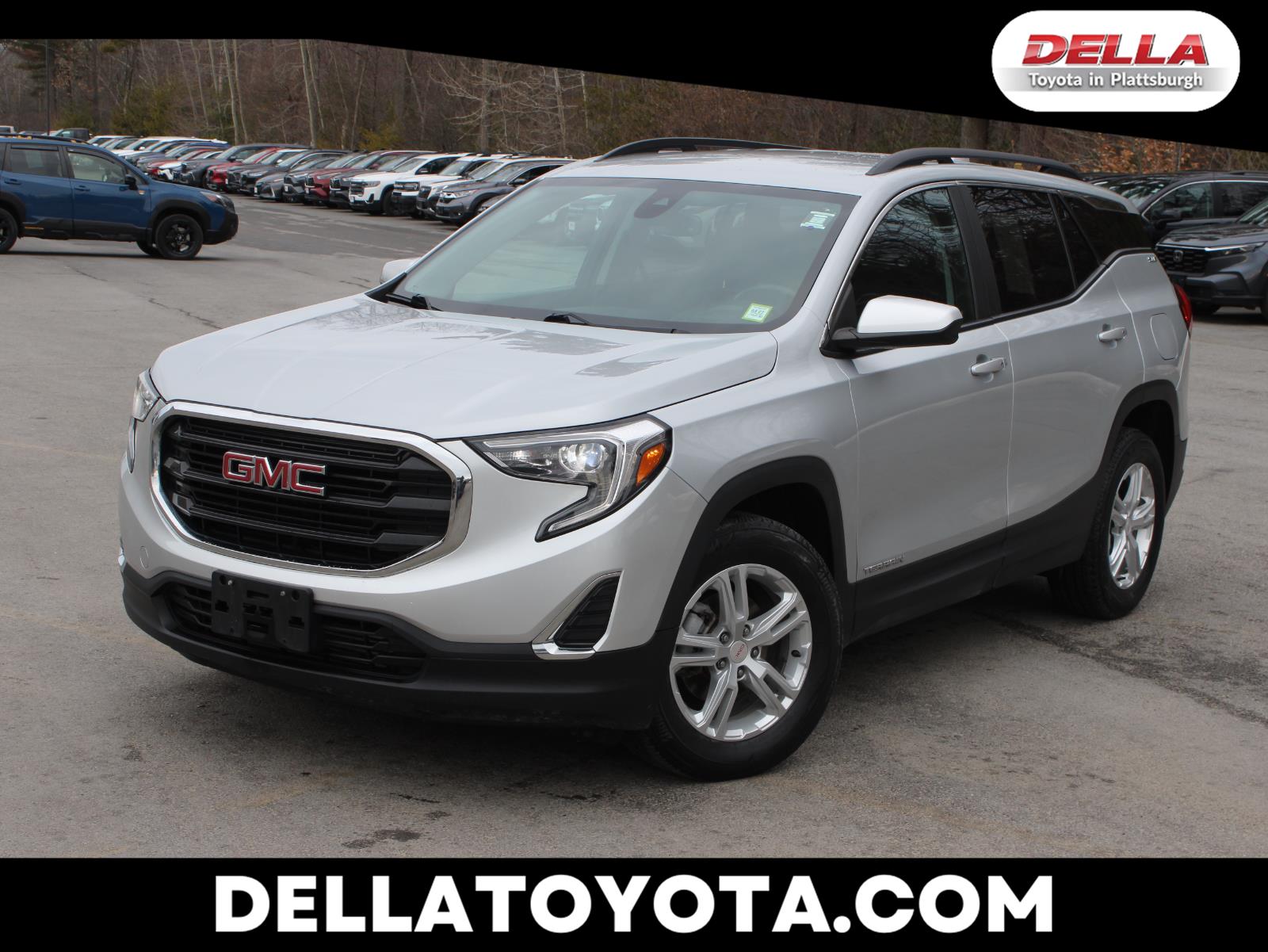 Quicksilver Metallic 2021 GMC Terrain SLE AWD SUV / Crossover Four-Wheel Drive 9-Speed Automatic Overdrive