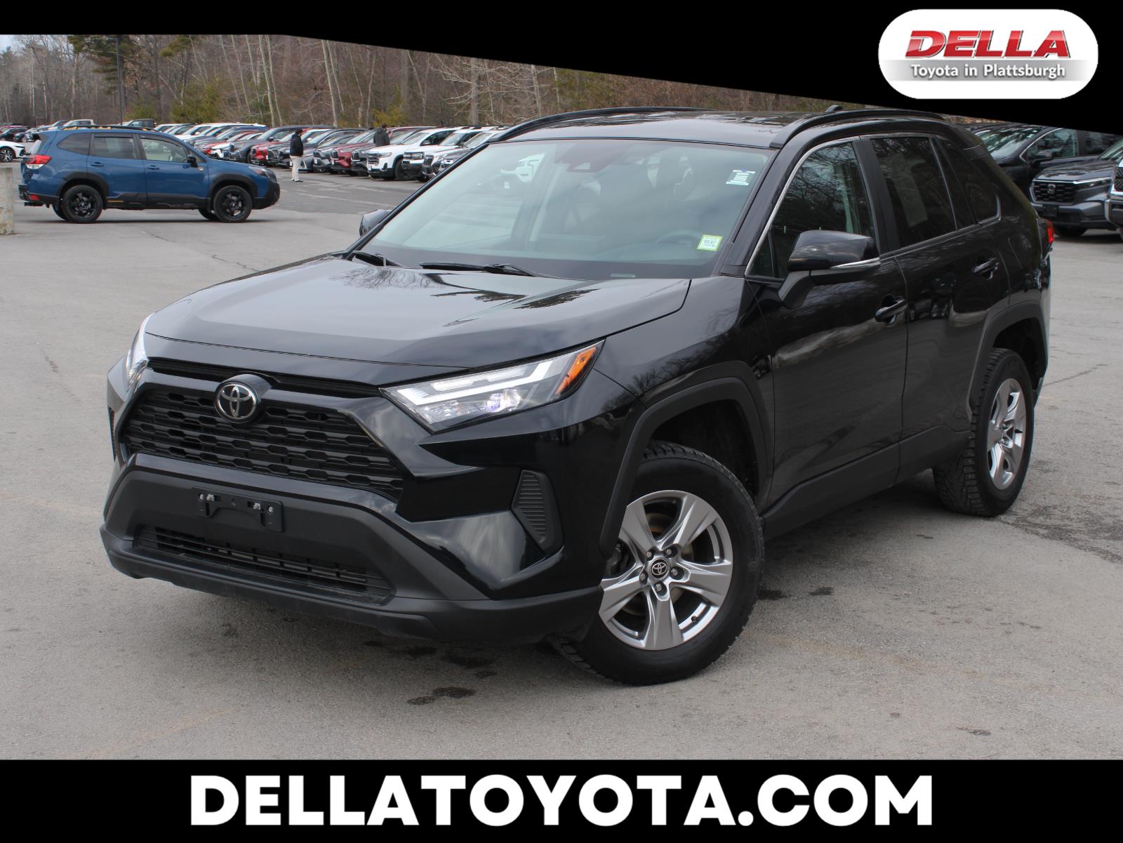 Midnight Black Metallic 2023 Toyota RAV4 XLE AWD SUV / Crossover All-Wheel Drive 8-Speed Automatic