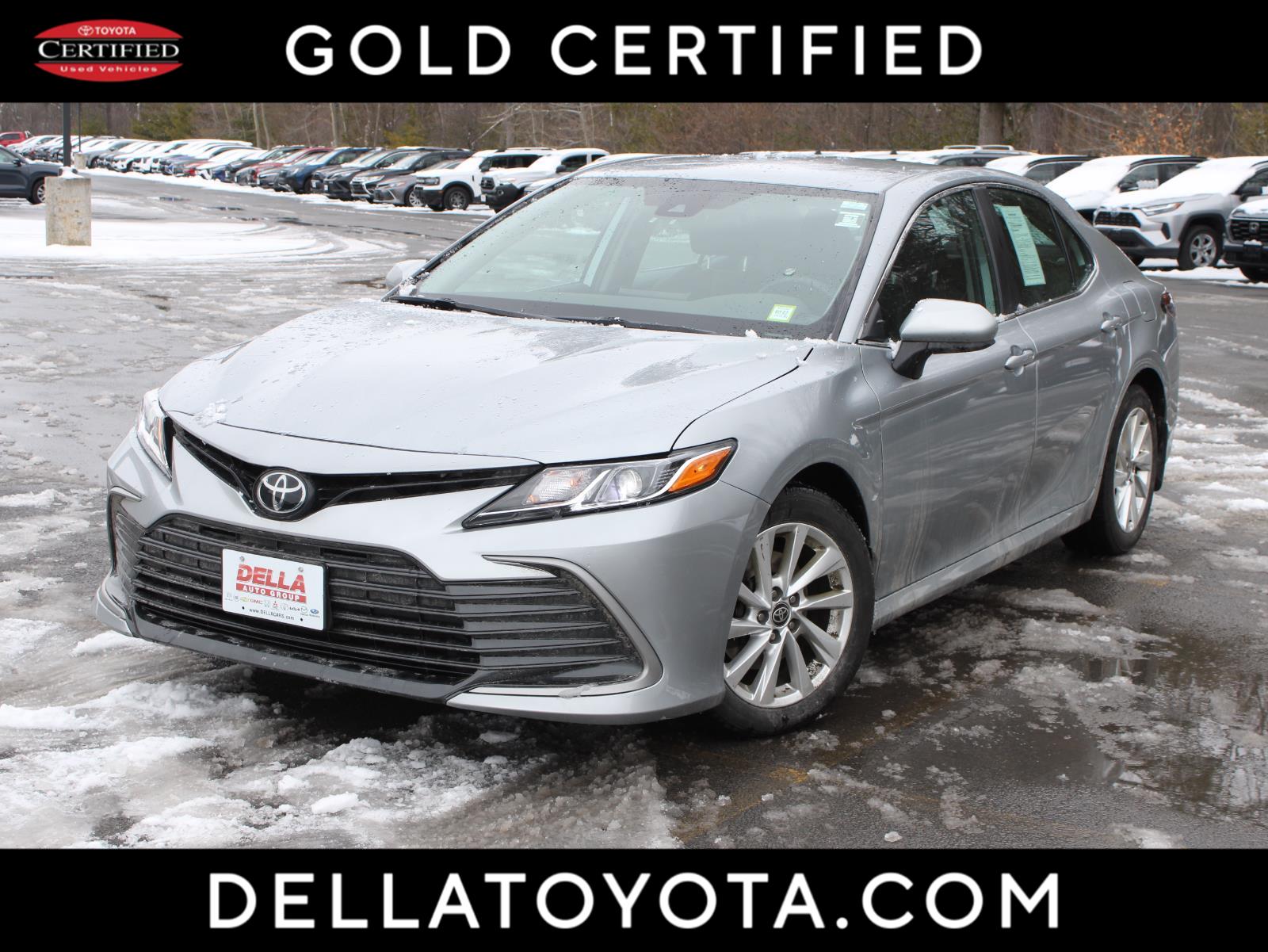 Celestial Silver Metallic 2023 Toyota Camry LE FWD Sedan Front-Wheel Drive 8-Speed Automatic