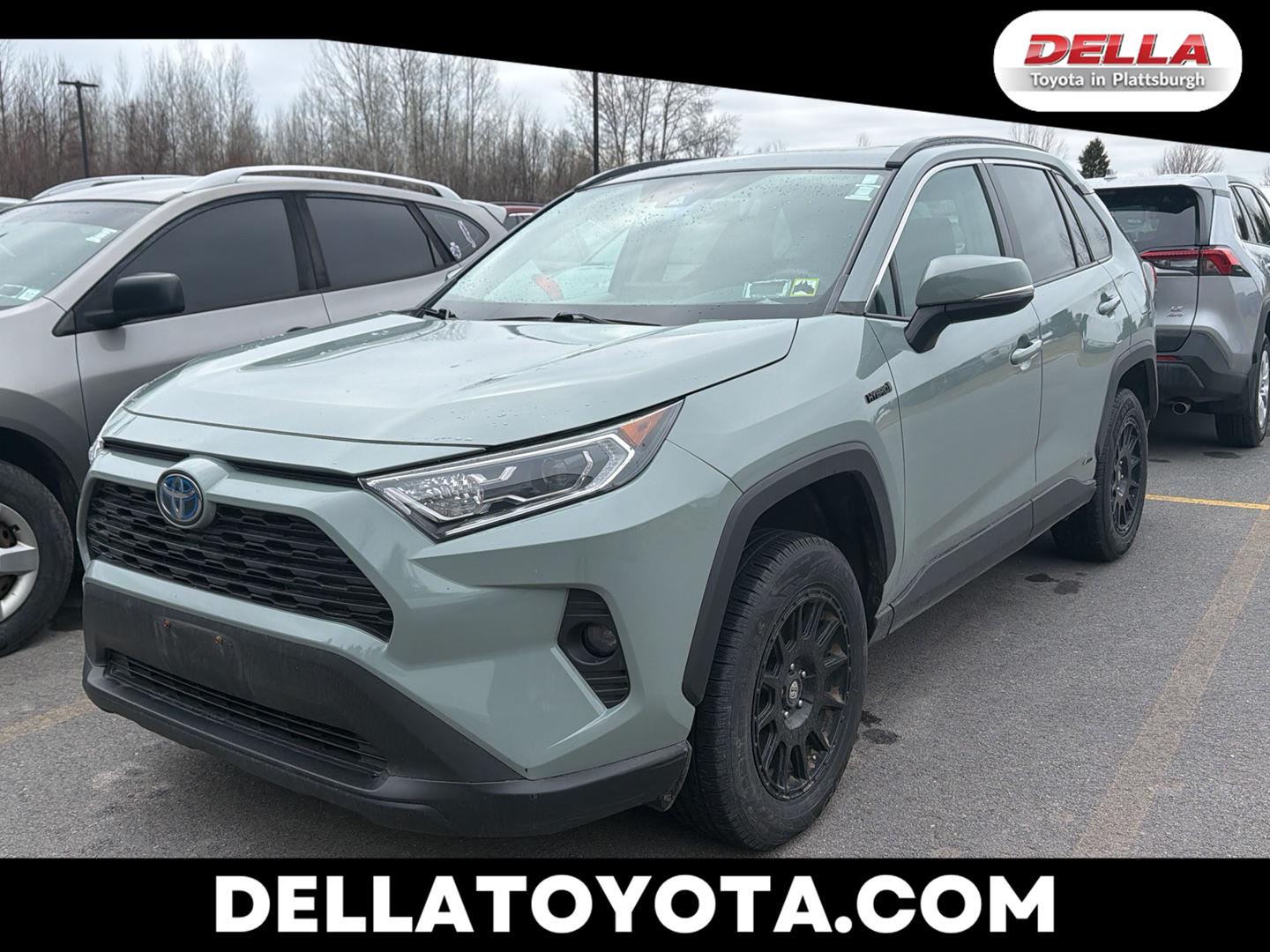 Lunar Rock 2020 Toyota RAV4 Hybrid XLE AWD SUV / Crossover All-Wheel Drive Continuously Variable Transmission