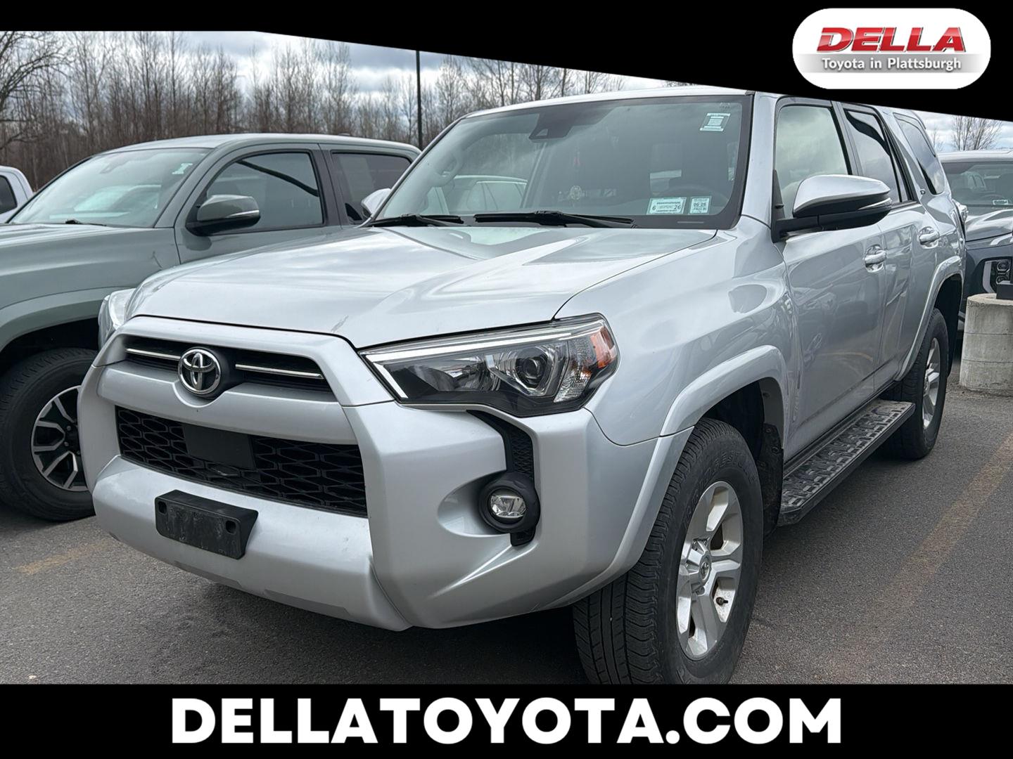 Classic Silver Metallic 2021 Toyota 4Runner SR5 Premium 4WD SUV / Crossover Four-Wheel Drive Automatic