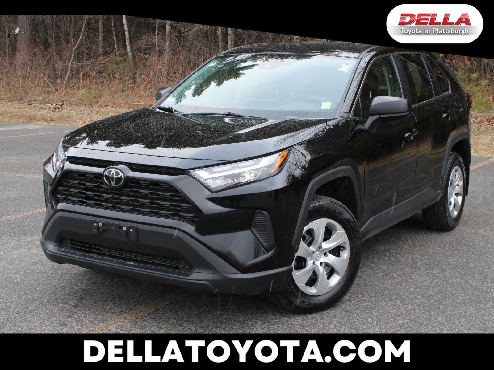 Midnight Black Metallic 2023 Toyota RAV4 LE AWD SUV / Crossover All-Wheel Drive 8-Speed Automatic