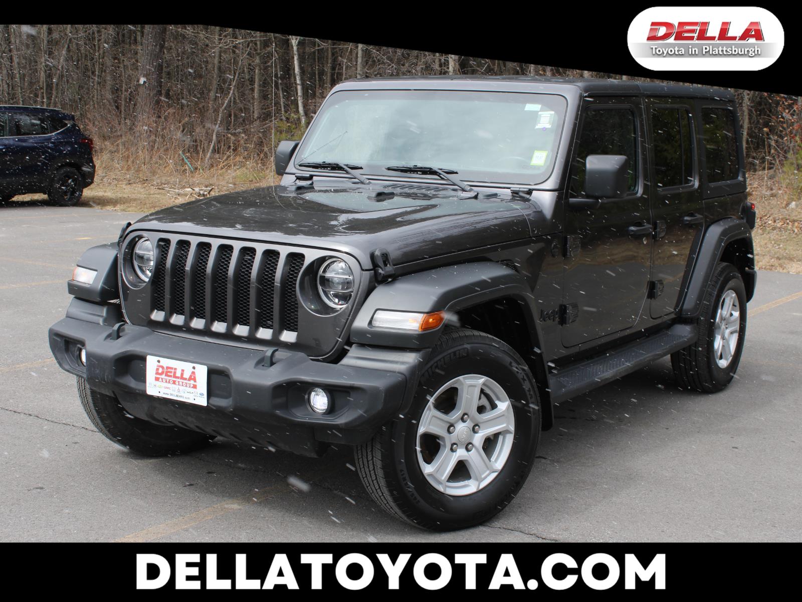 Gray (Granite Crystal Metallic Clearcoat) 2021 Jeep Wrangler Unlimited Sport S 4WD SUV / Crossover Four-Wheel Drive 8-Speed Automatic