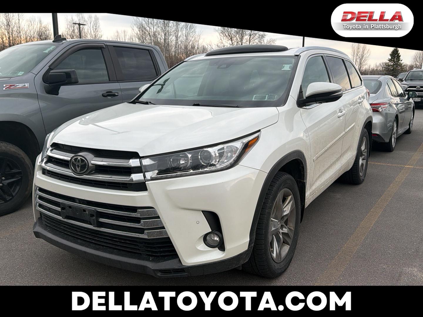 White (Blizzard Pearl) 2017 Toyota Highlander Limited Platinum AWD SUV / Crossover All-Wheel Drive 8-Speed Automatic