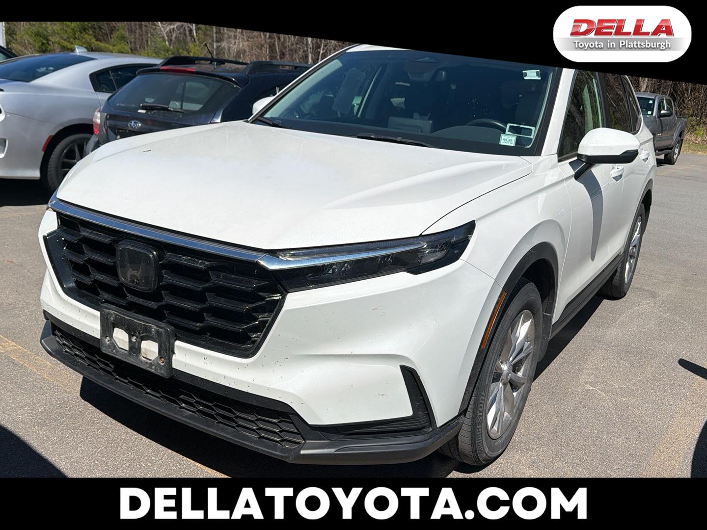 Platinum White Pearl 2024 Honda CR-V EX AWD SUV / Crossover All-Wheel Drive Continuously Variable Transmission