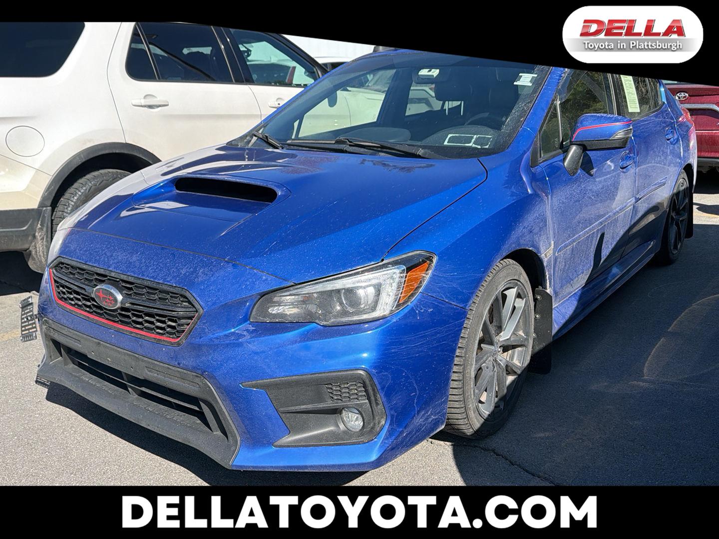 WR Blue Pearl 2018 Subaru WRX Limited Sedan All-Wheel Drive Manual