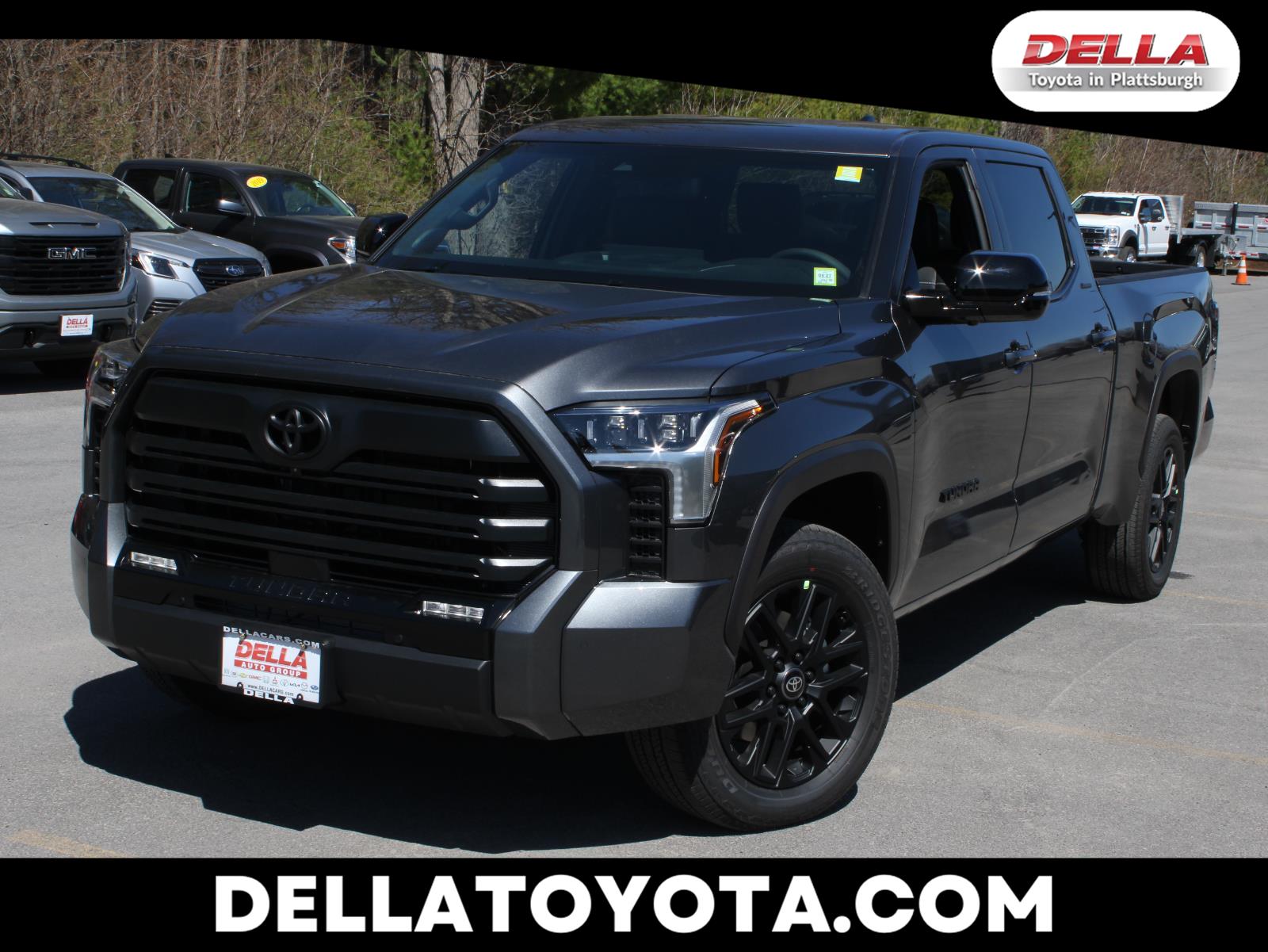 Magnetic Gray Metallic 2026 Toyota Tundra Limited CrewMax Cab LB 4WD Pickup Truck Four-Wheel Drive Automatic