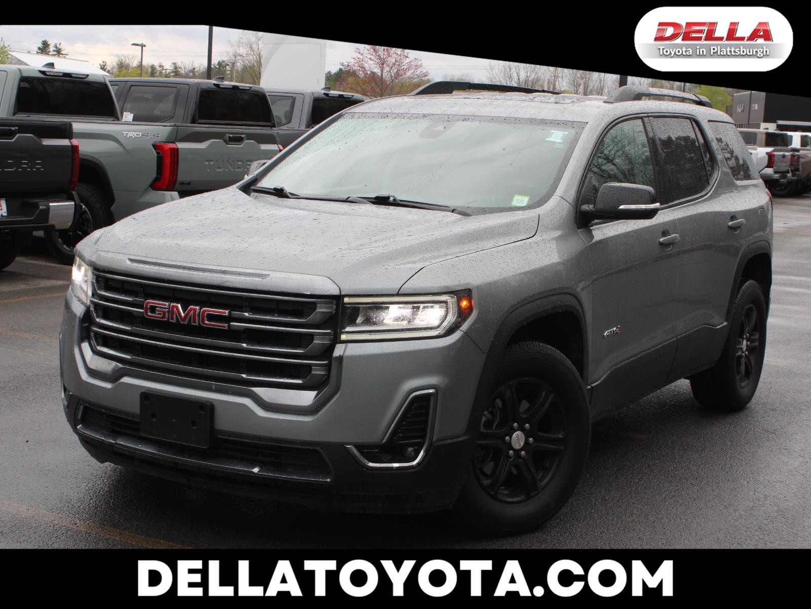 Sterling Metallic 2023 GMC Acadia AT4 AWD SUV / Crossover Four-Wheel Drive 9-Speed Automatic