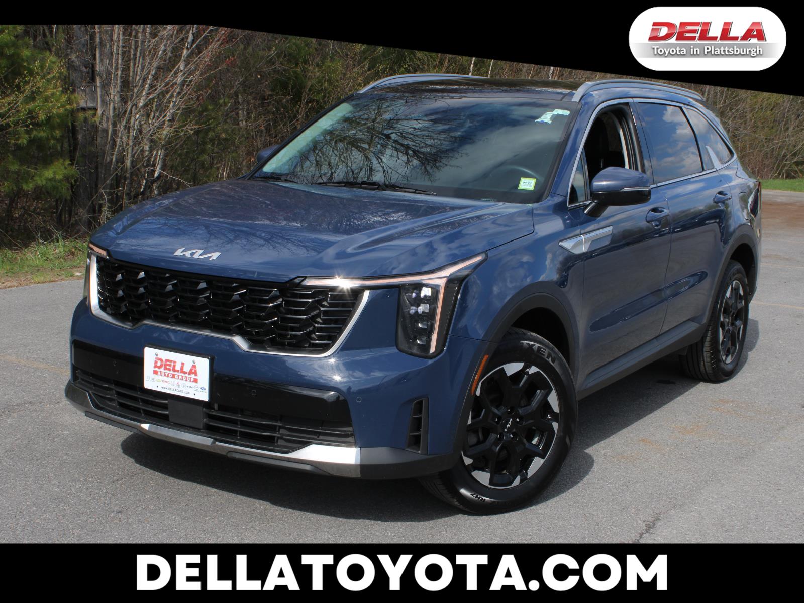 Midnight Lake Blue 2024 Kia Sorento S AWD SUV / Crossover All-Wheel Drive 8-Speed Automatic