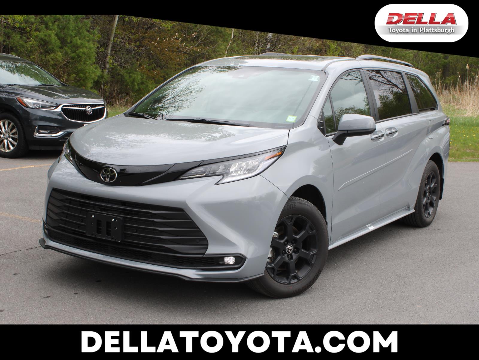 Cement 2026 Toyota Sienna Woodland Edition 7-Passenger AWD Minivan All-Wheel Drive Continuously Variable Transmission