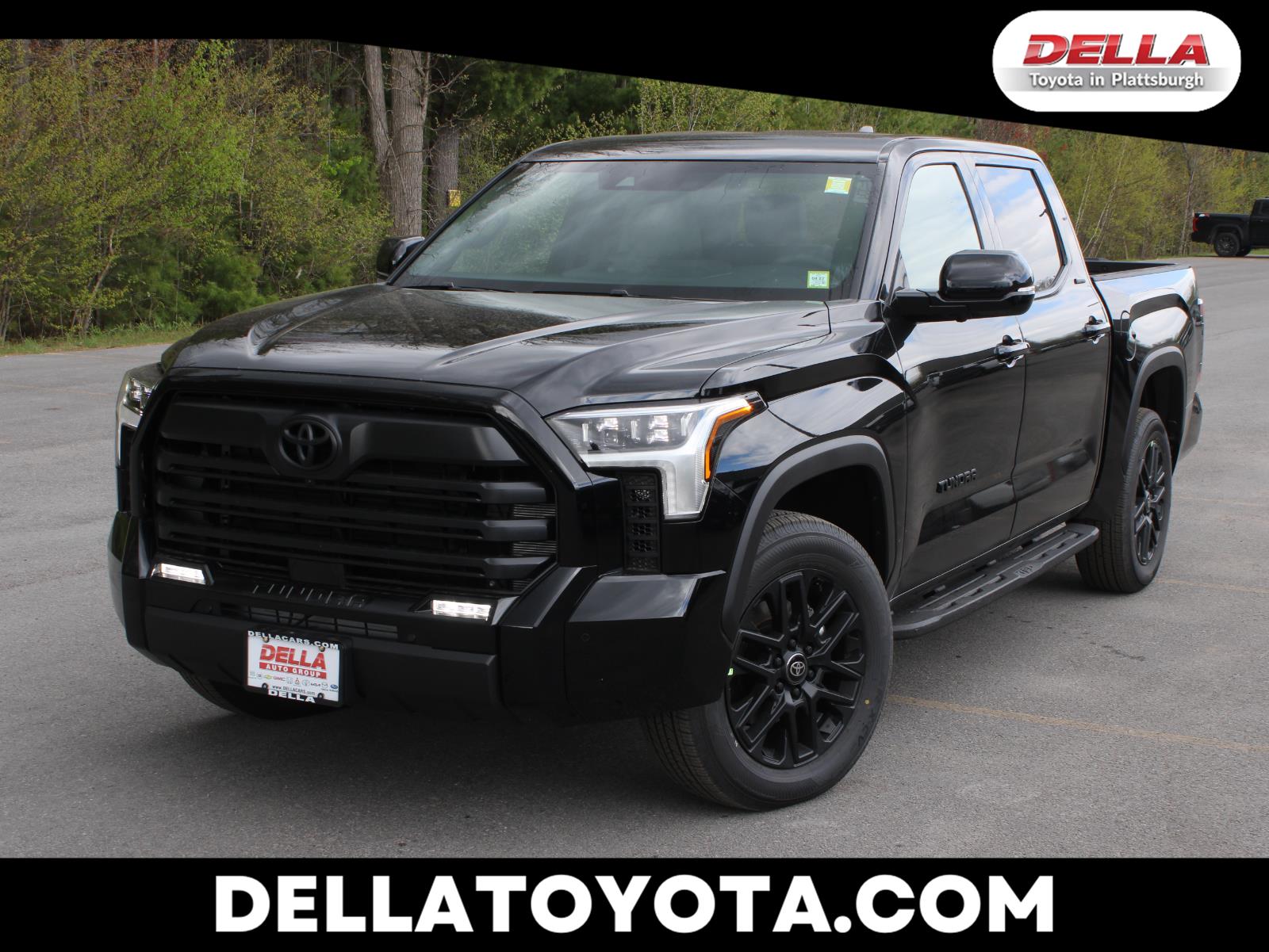 Midnight Black Metallic 2026 Toyota Tundra Limited CrewMax Cab 4WD Pickup Truck Four-Wheel Drive Automatic
