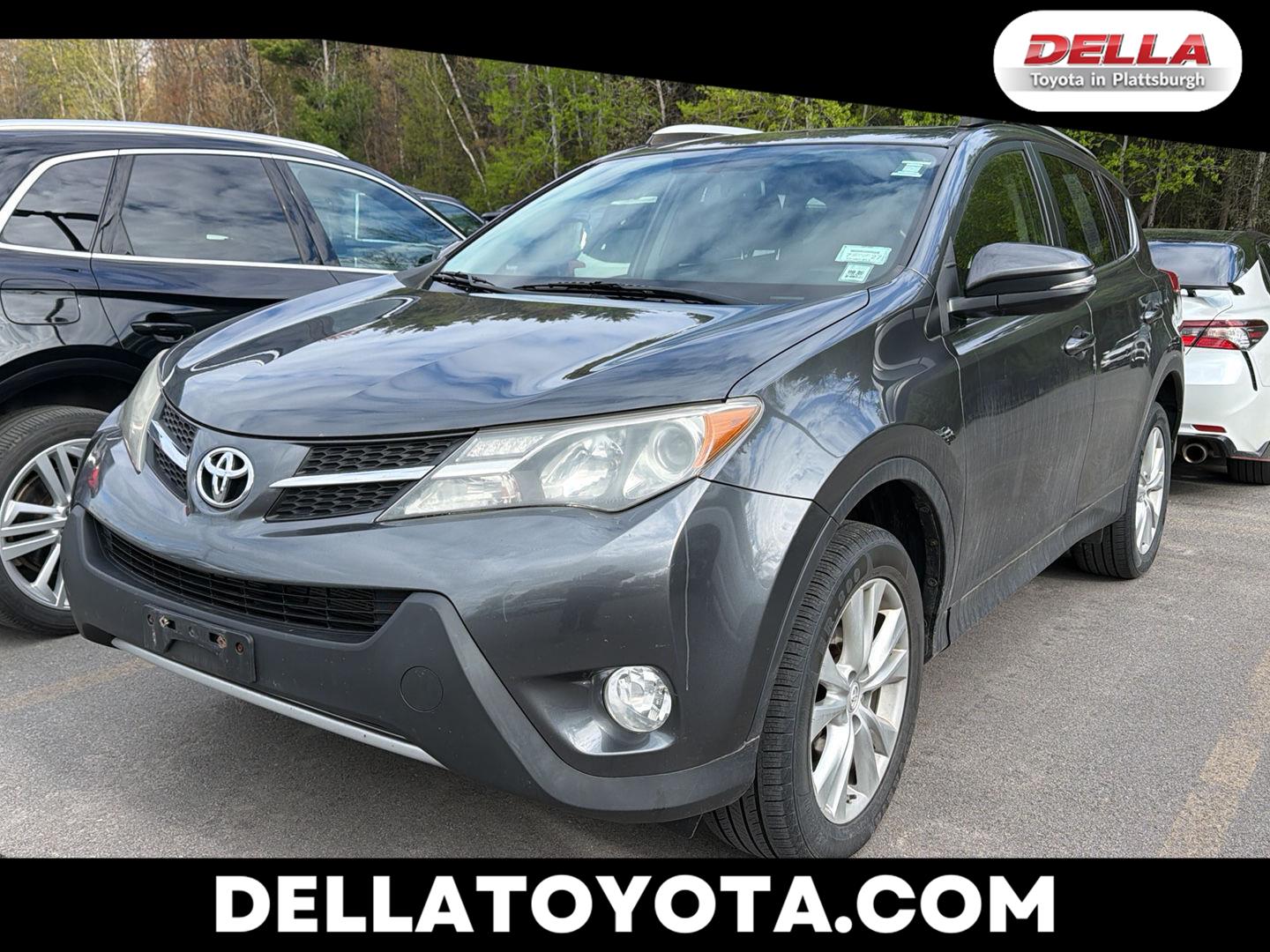 Magnetic Gray Metallic 2015 Toyota RAV4 Limited AWD SUV / Crossover All-Wheel Drive 6-Speed Automatic