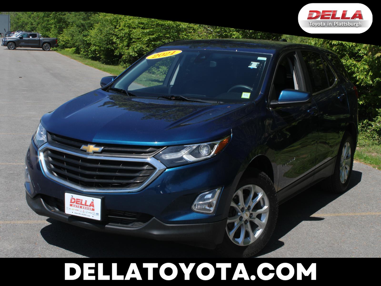 Pacific Blue Metallic 2021 Chevrolet Equinox SUV / Crossover Four-Wheel Drive 6-Speed Automatic Overdrive