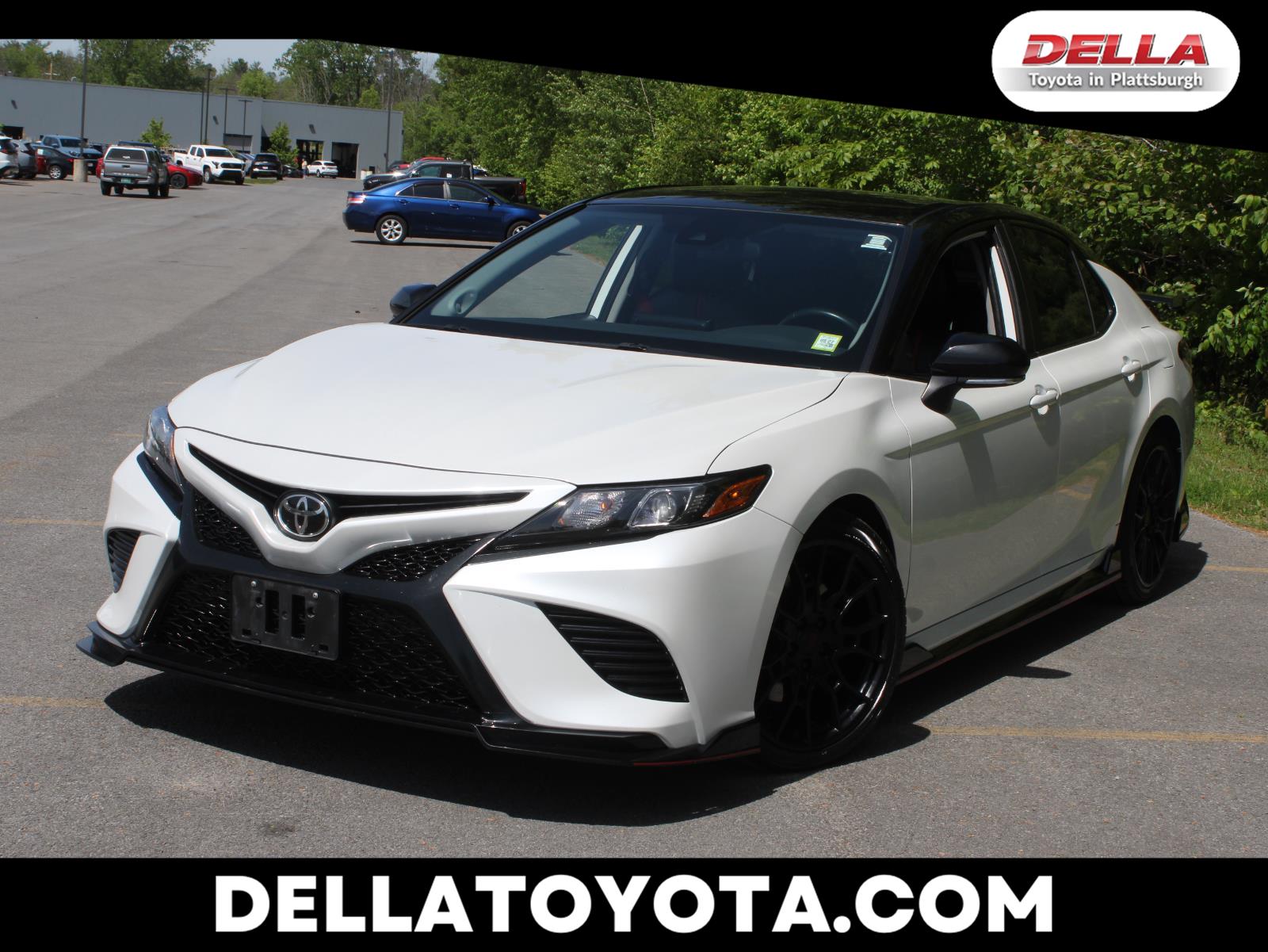 Wind Chill Pearl w/Midnight Black Metallic Roof 2022 Toyota Camry TRD FWD Sedan Front-Wheel Drive 8-Speed Automatic