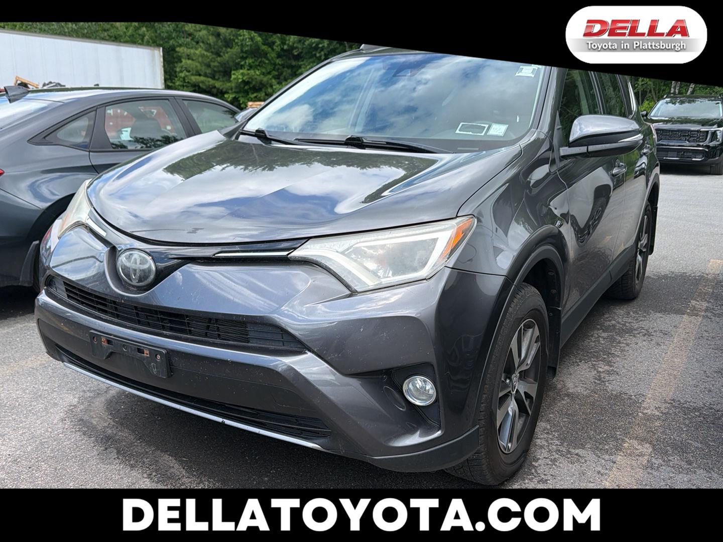 Magnetic Gray Metallic 2017 Toyota RAV4 XLE AWD SUV / Crossover All-Wheel Drive 6-Speed Automatic