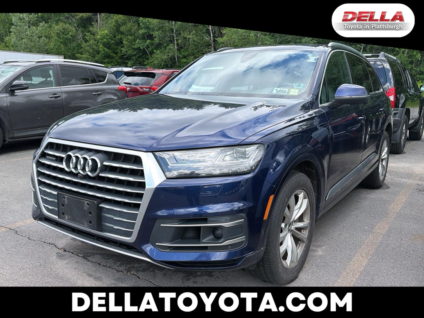 Navarra Blue Metallic 2019 Audi Q7 55 TFSI quattro Premium Plus SUV / Crossover All-Wheel Drive Automatic