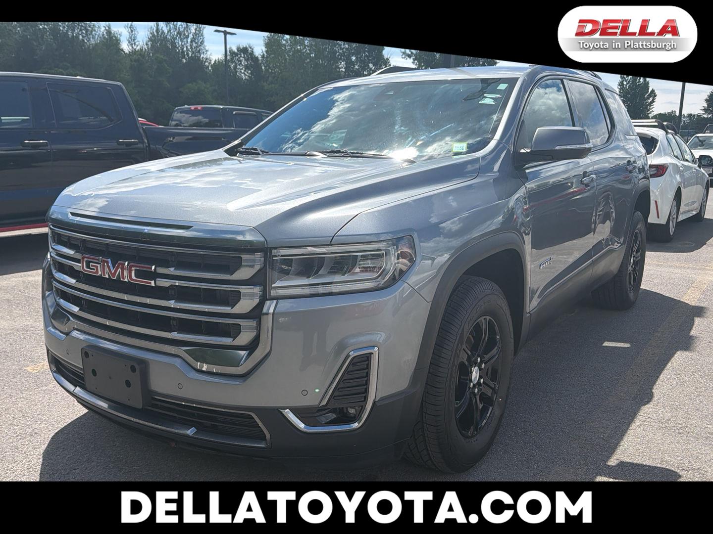 Gray 2021 GMC Acadia SUV / Crossover Four-Wheel Drive Automatic