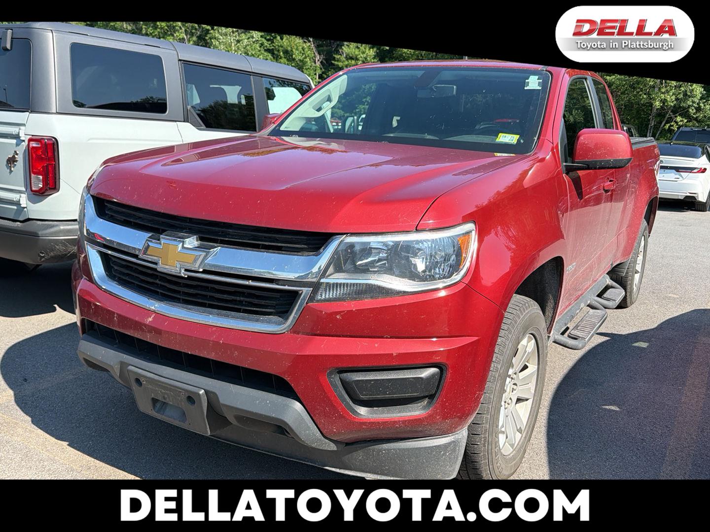 Red Rock Metallic 2015 Chevrolet Colorado Pickup Truck Four-Wheel Drive 6-Speed Automatic