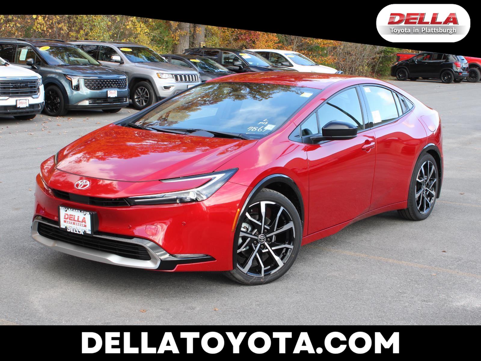 Midnight Black Metallic 2026 Toyota Prius Plug-In Hybrid Nightshade FWD Hatchback Front-Wheel Drive Continuously Variable Transmission