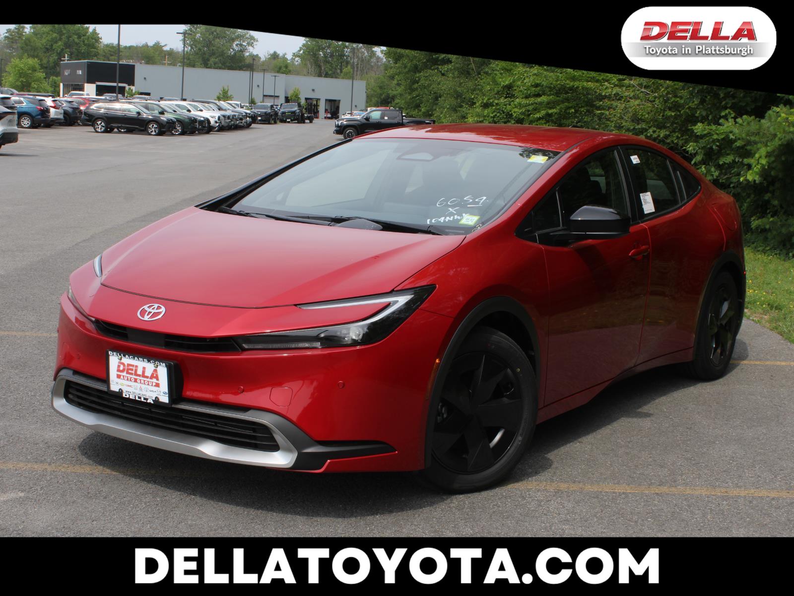 Supersonic Red 2026 Toyota Prius Plug-In Hybrid Hatchback Front-Wheel Drive Continuously Variable Transmission