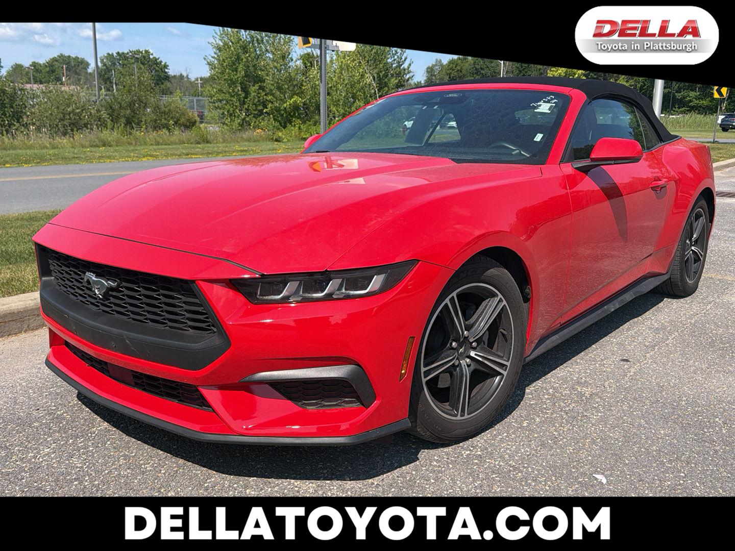 Race Red 2024 Ford Mustang Convertible Rear-Wheel Drive Automatic