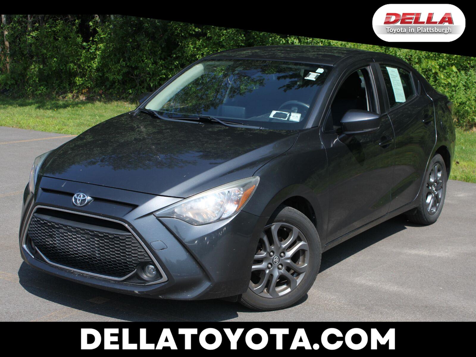 Gray (Graphite) 2019 Toyota Yaris Sedan 6-Speed Automatic