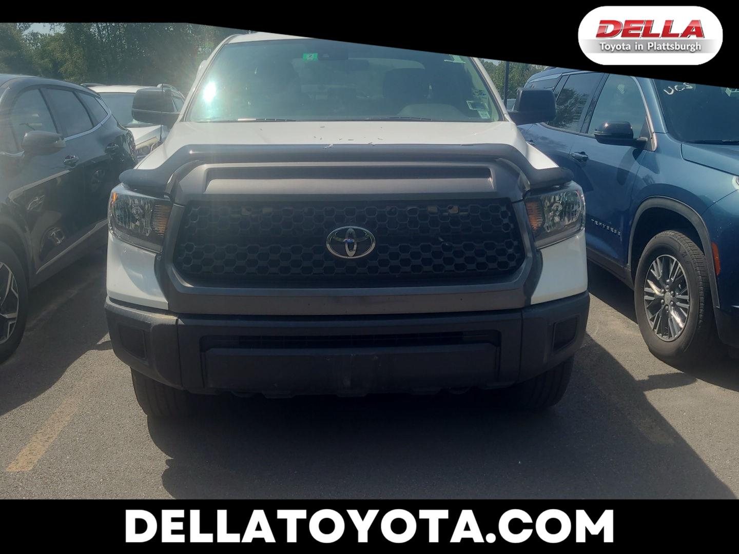 Super White 2019 Toyota Tundra Pickup Truck Four-Wheel Drive 6-Speed Automatic