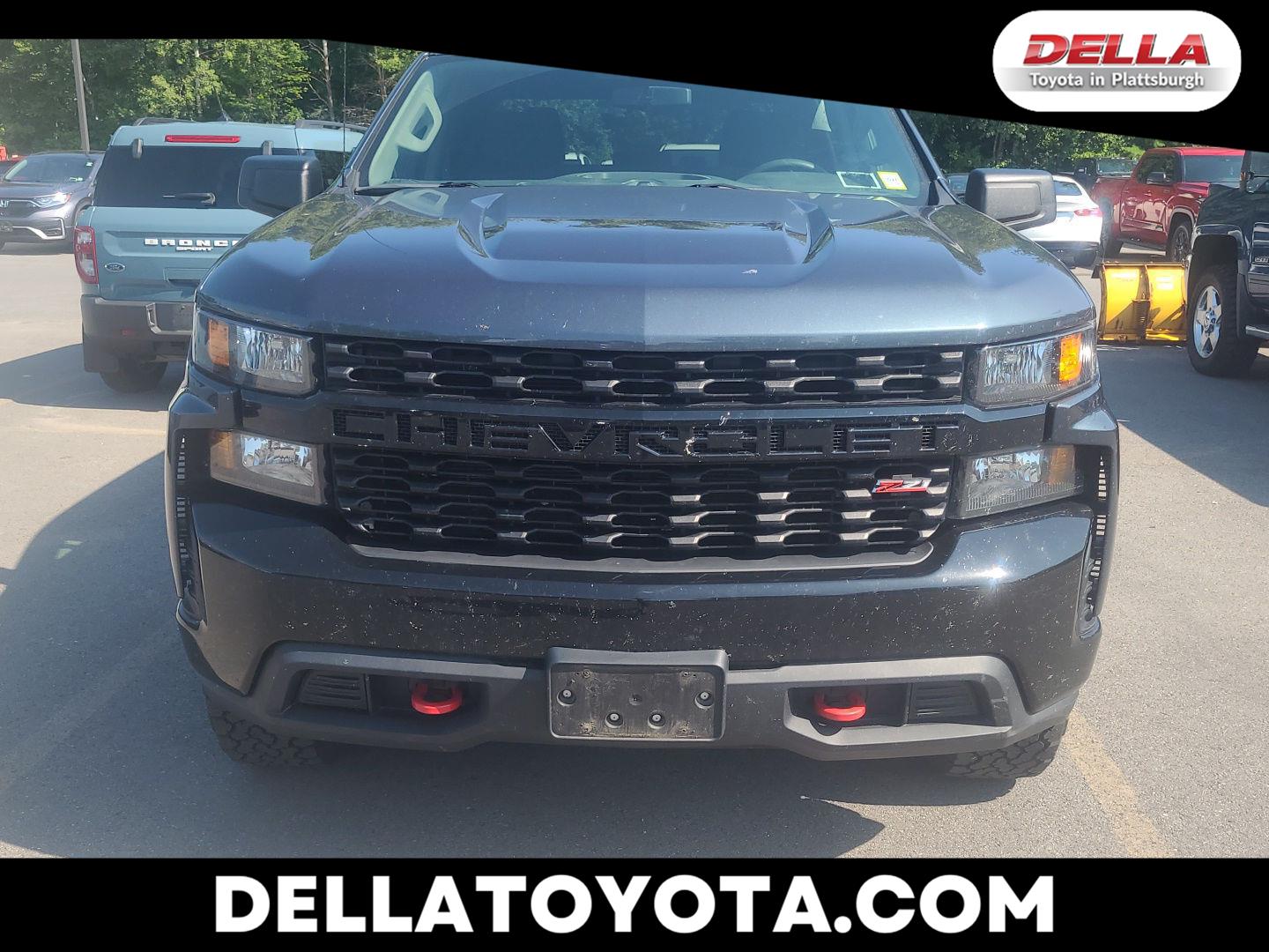 Shadow Gray Metallic 2019 Chevrolet Silverado 1500 Pickup Truck Four-Wheel Drive 6-Speed Automatic