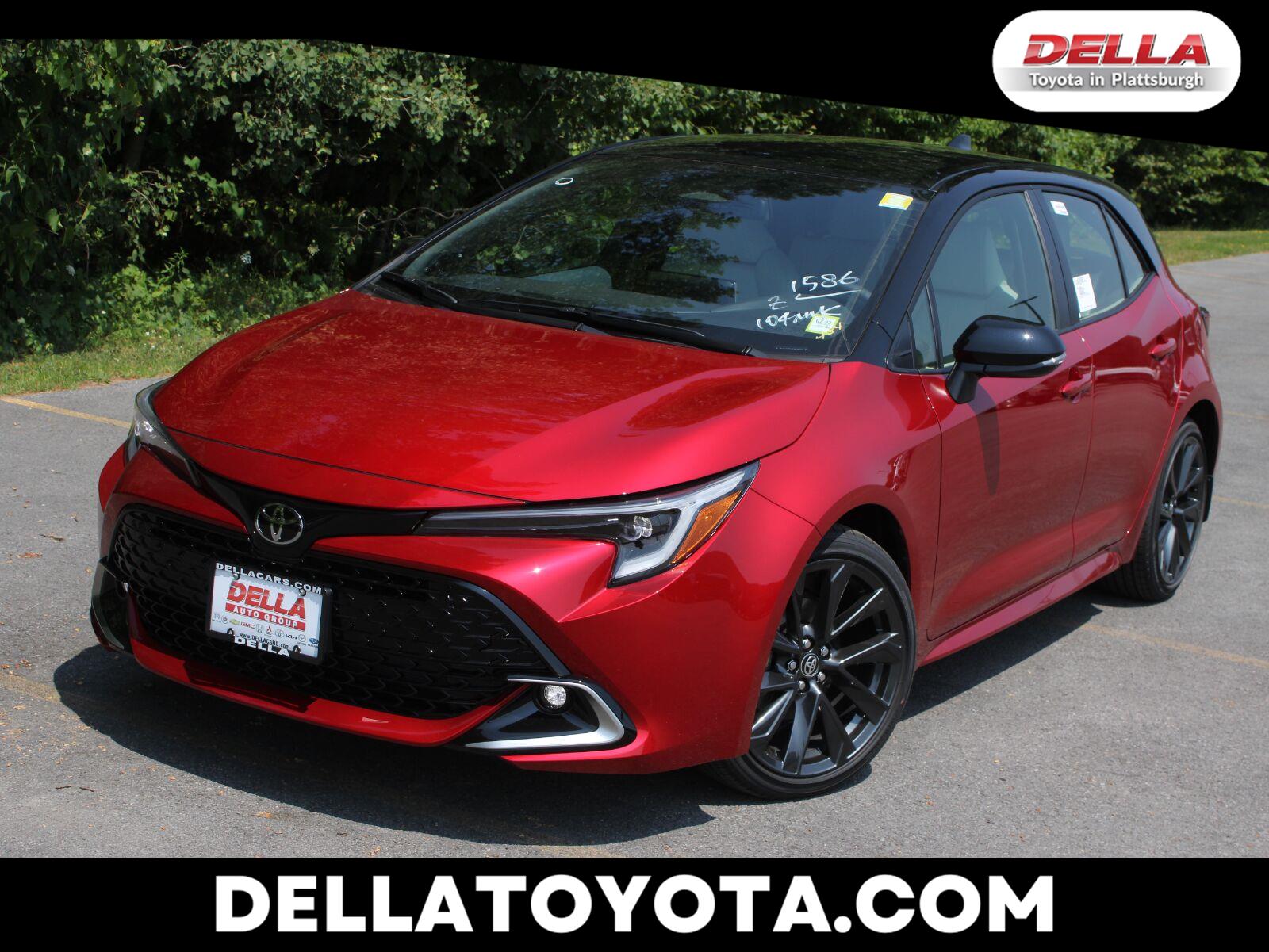 Finish Line Red w/Midnight Black Metallic Roof 2026 Toyota Corolla Hatchback Hatchback Front-Wheel Drive Continuously Variable Transmission